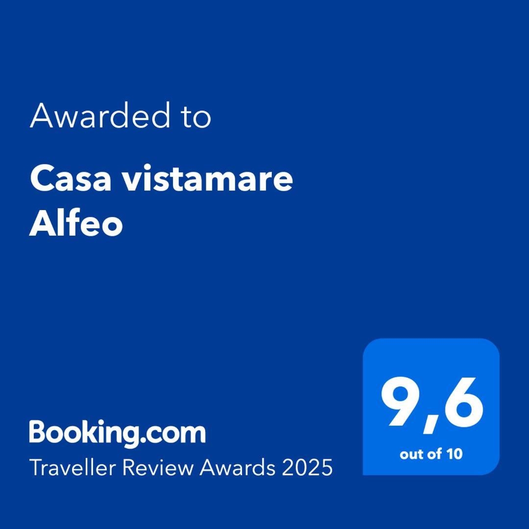 Apartmán Casa Vistamare Alfeo Syracuse Exteriér fotografie